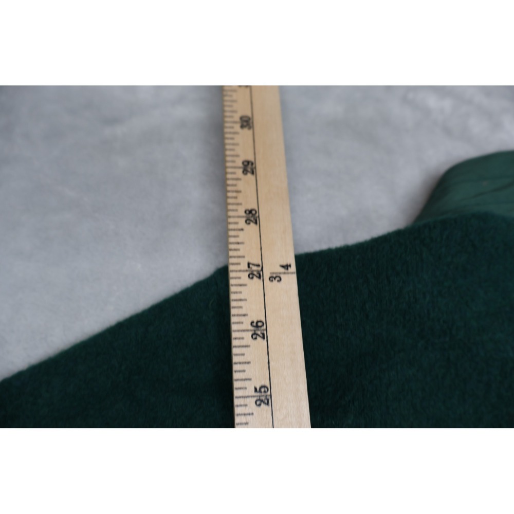 Topo Designs Sweater Women Medium Green Global Wrap Wool Blend Open Front Modern - Picture 6 of 10